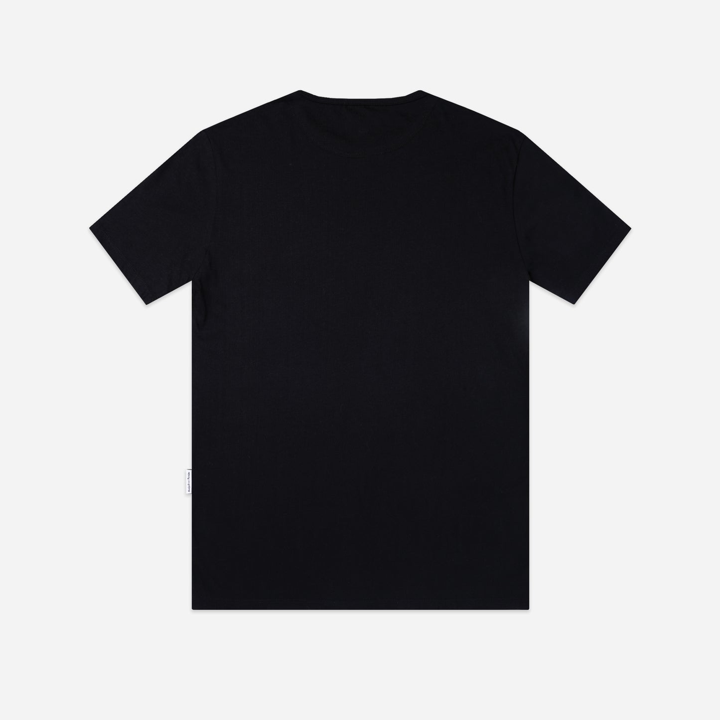 Brand Tee Classic Hem - Black