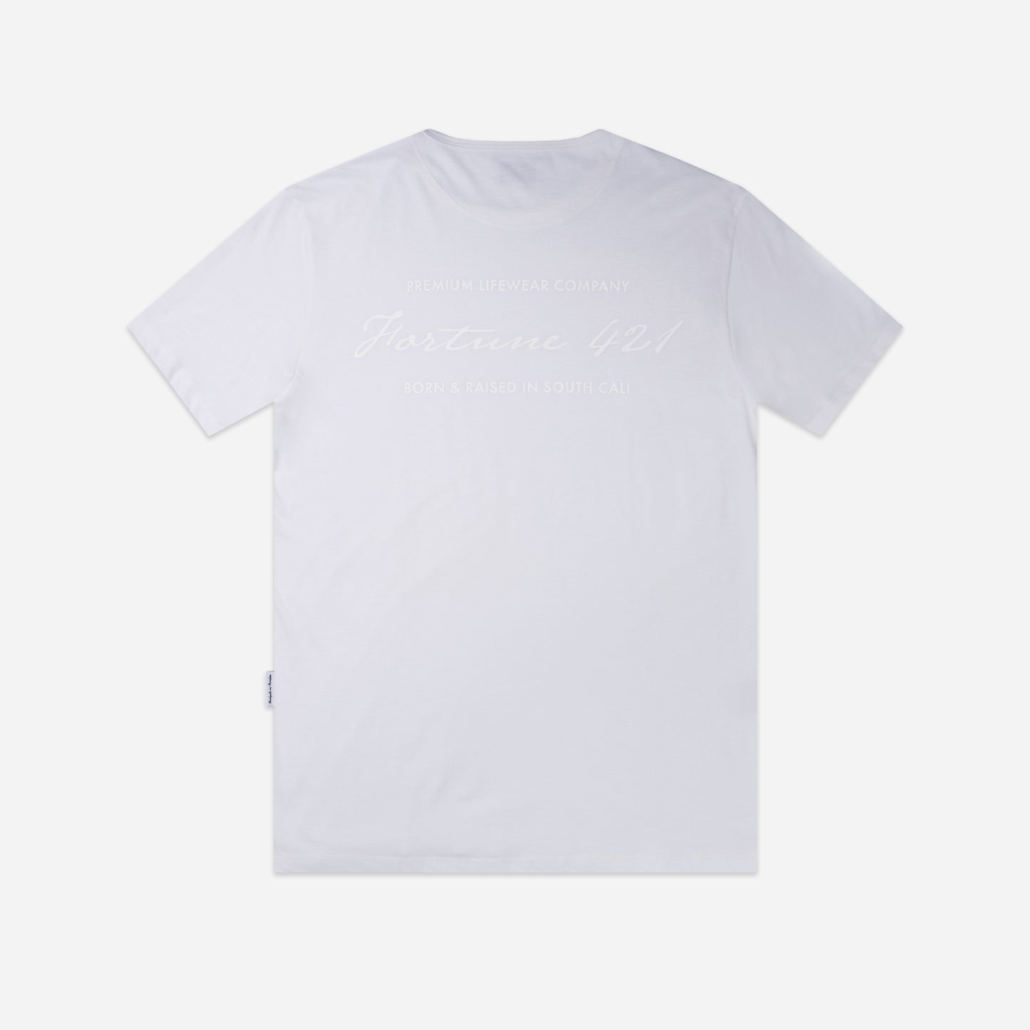 Commit Tee Classic Hem - White