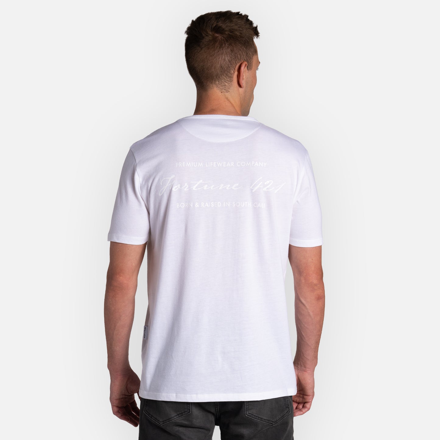 Commit Tee Classic Hem - White