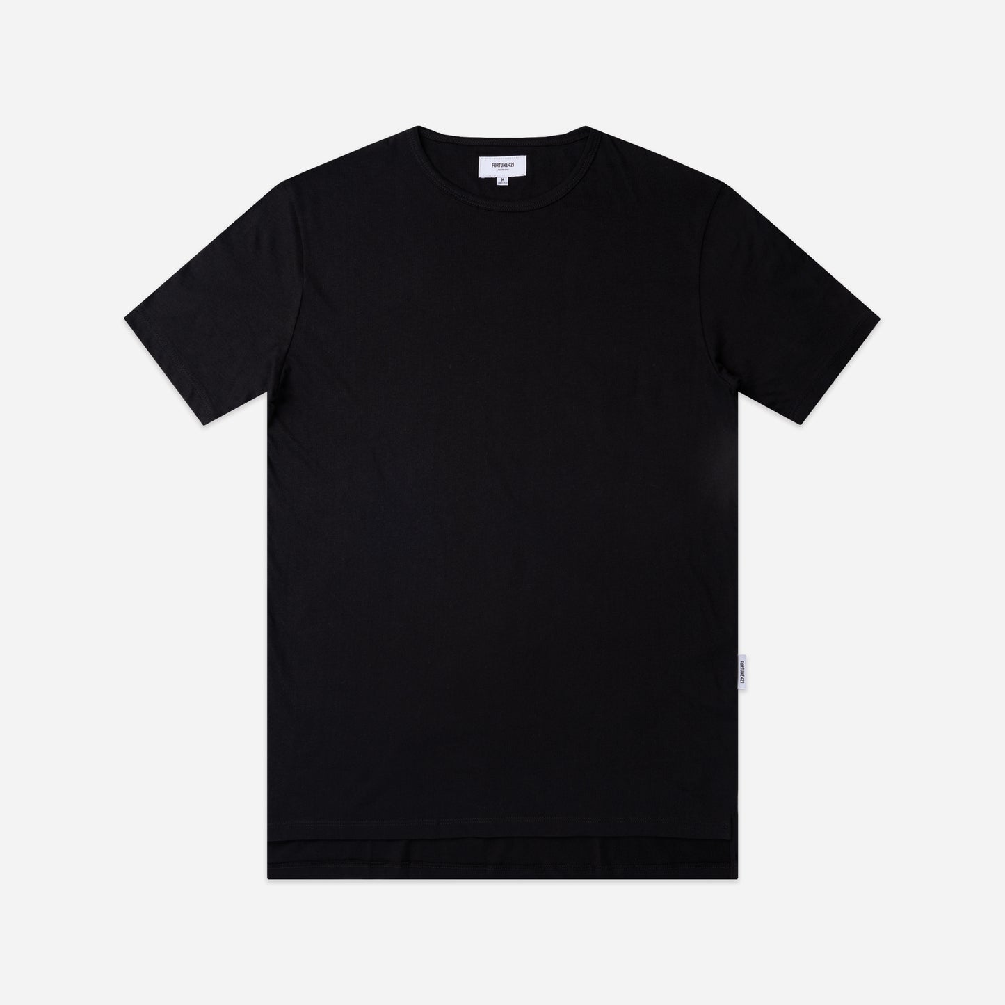 Create Tee Split Hem - Black