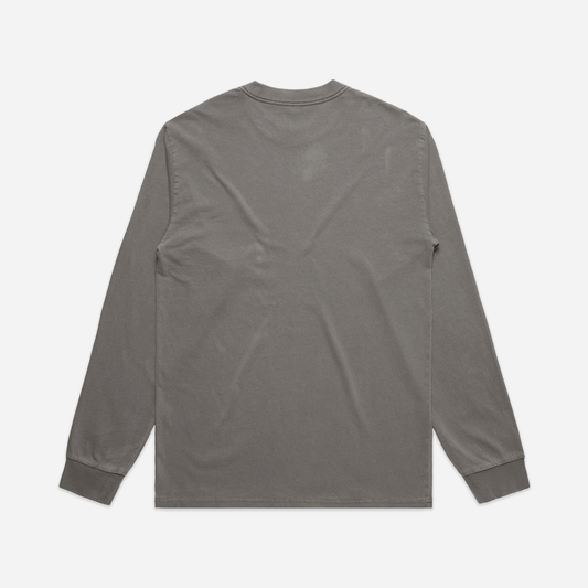 Fortune Vintage Heavy LS Tee - Faded Grey