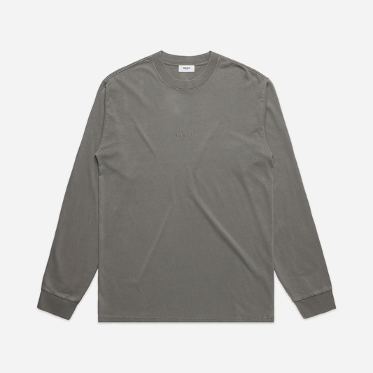 Fortune Vintage Heavy LS Tee - Faded Grey