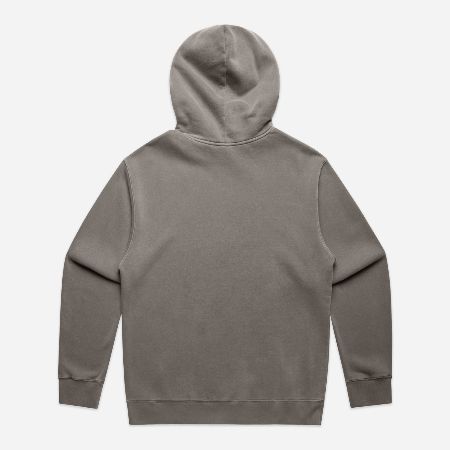 Stamp Vintage Relaxed Hoodie - Faded Grey