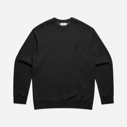 Tower Vintage Relaxed Sweatshirt - Faded Black