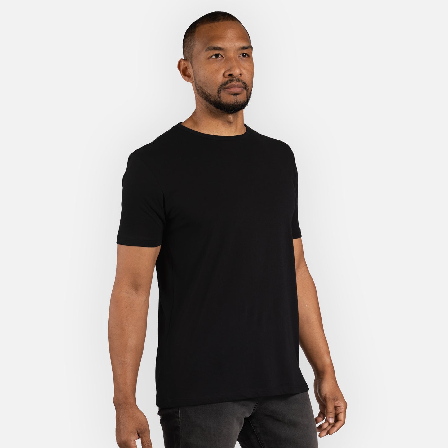 Signature Tee Classic Hem - Black