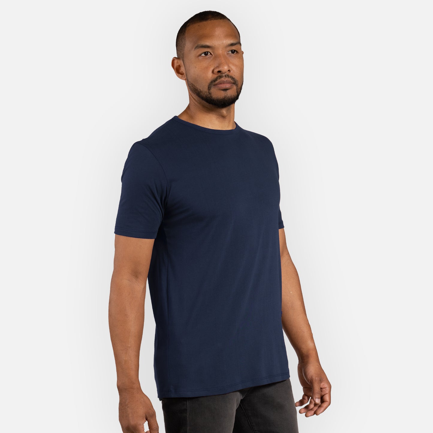 Signature Tee Classic Hem - Navy