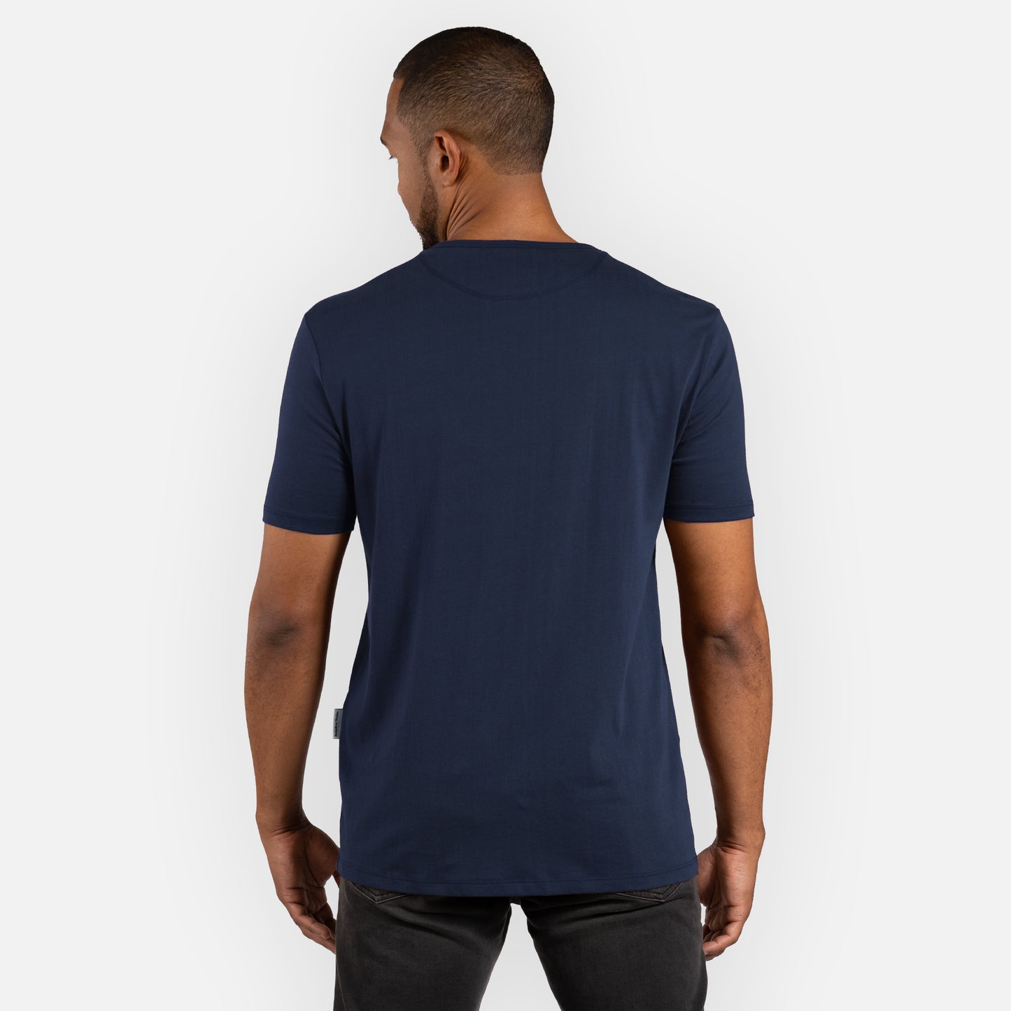 Signature Tee Classic Hem - Navy