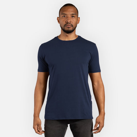 Signature Tee Classic Hem - Navy