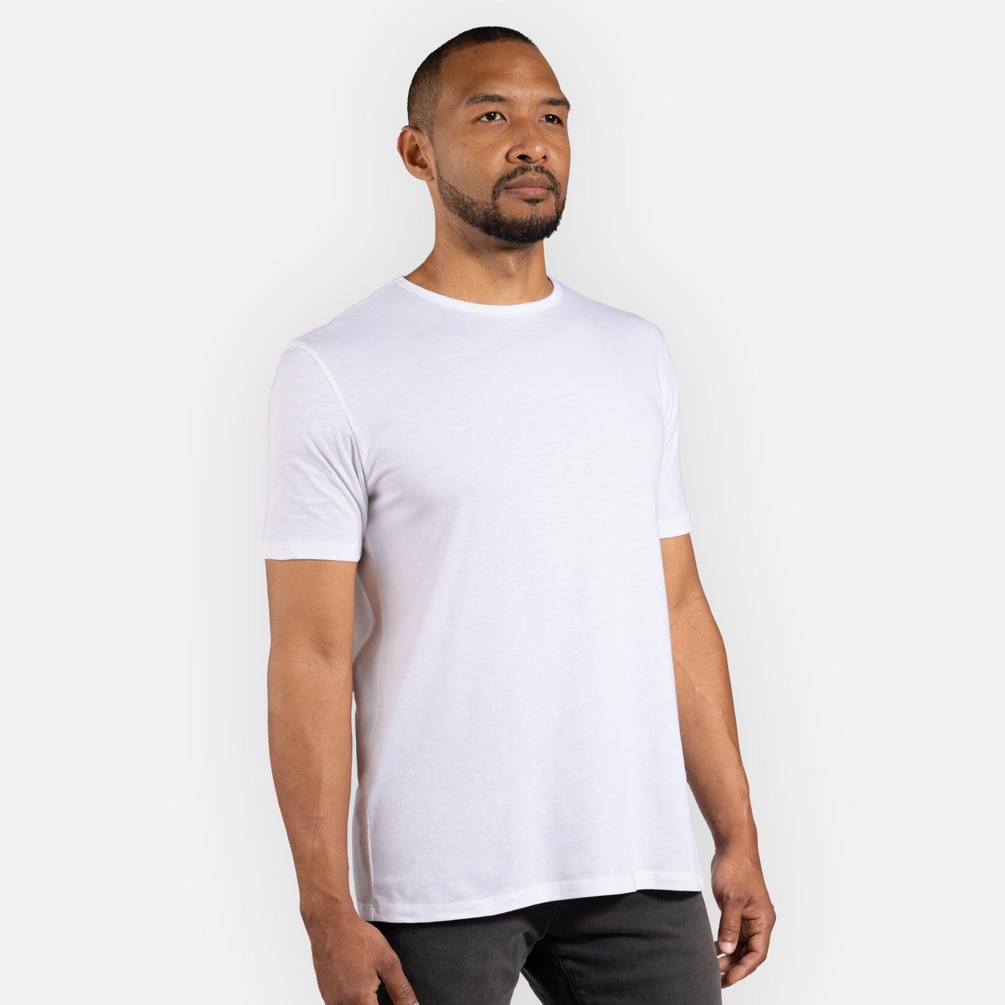 Signature Tee Classic Hem - White