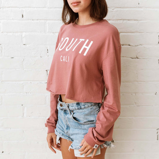 South Cali L/S Tee - Mauve