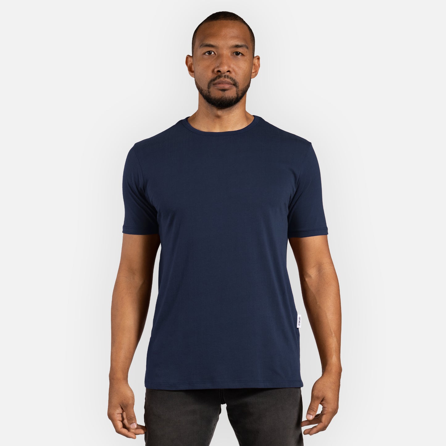 Signature Tee Classic Hem - Navy