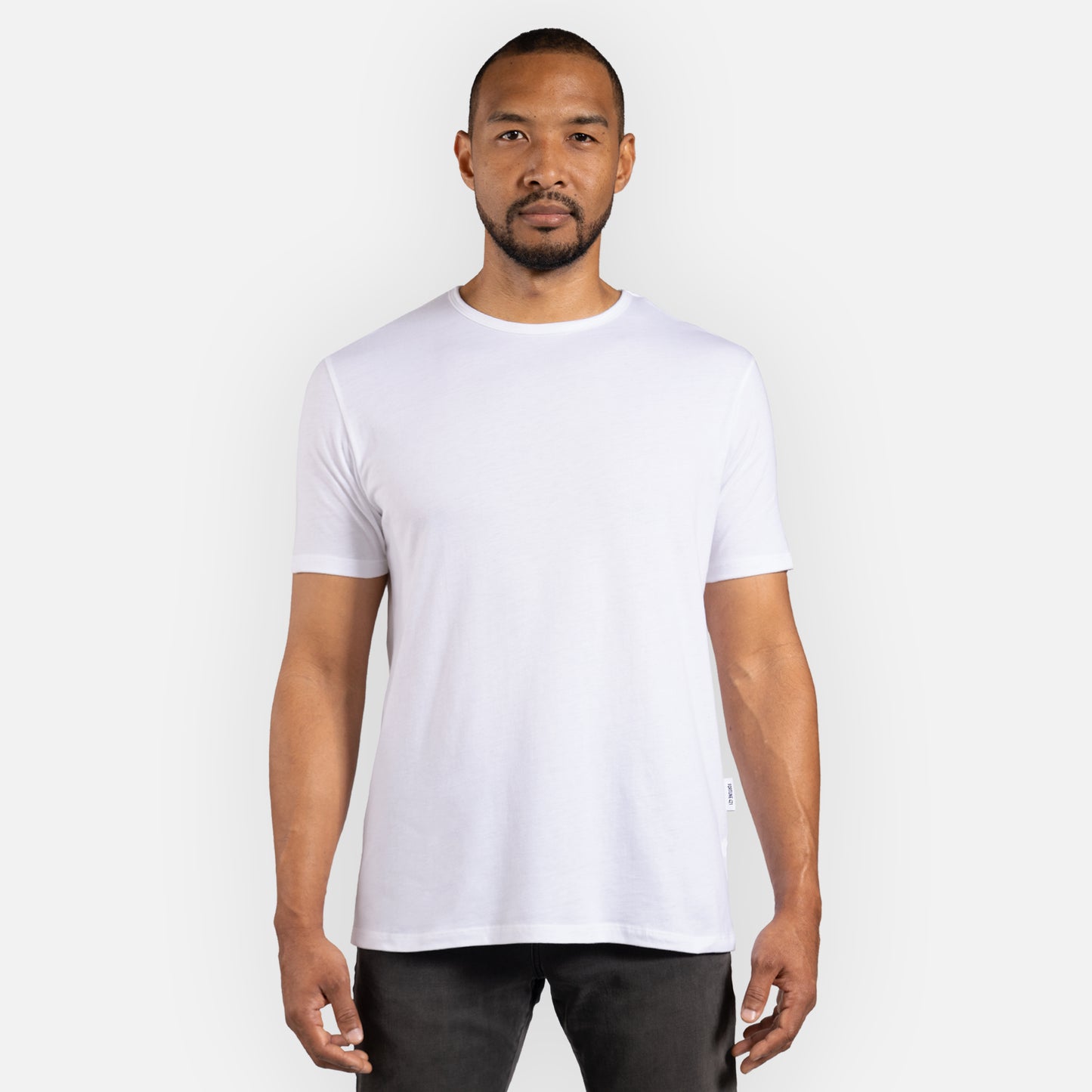 Signature Tee Classic Hem - White