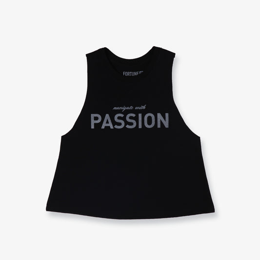 Passion Racerback Tank - Black